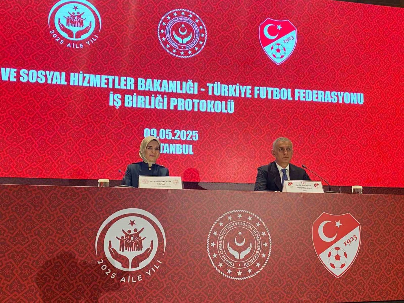 Aile ve Sosyal Hizmetler Bakanlığı ile Türkiye Futbol Federasyonu arasında