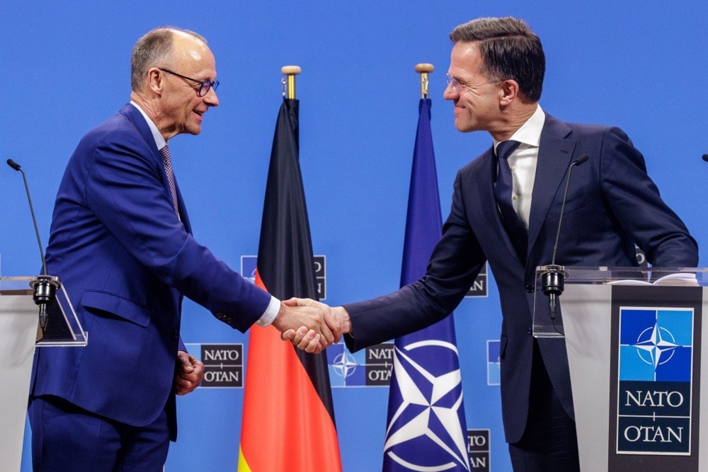 Almanya Başbakanı Friedrich Merz, NATO Genel Sekreteri Mark Rutte ile