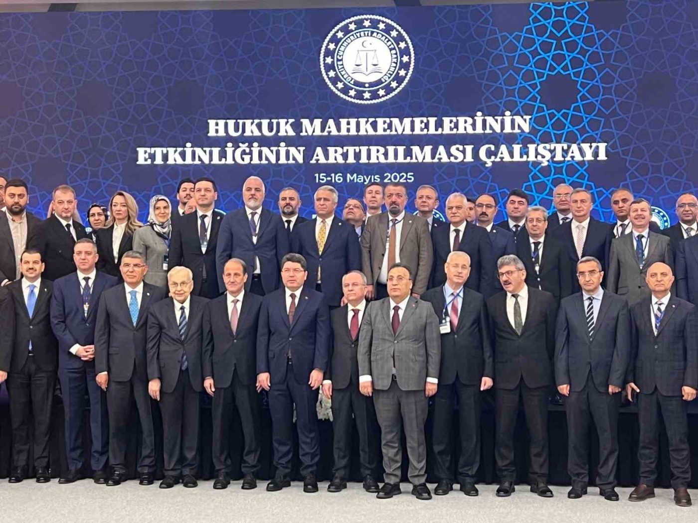 ‘Hukuk Mahkemelerinin Etkinliğinin Artırılması Çalıştayı’ törenine katılan Adalet Bakanı Tunç,