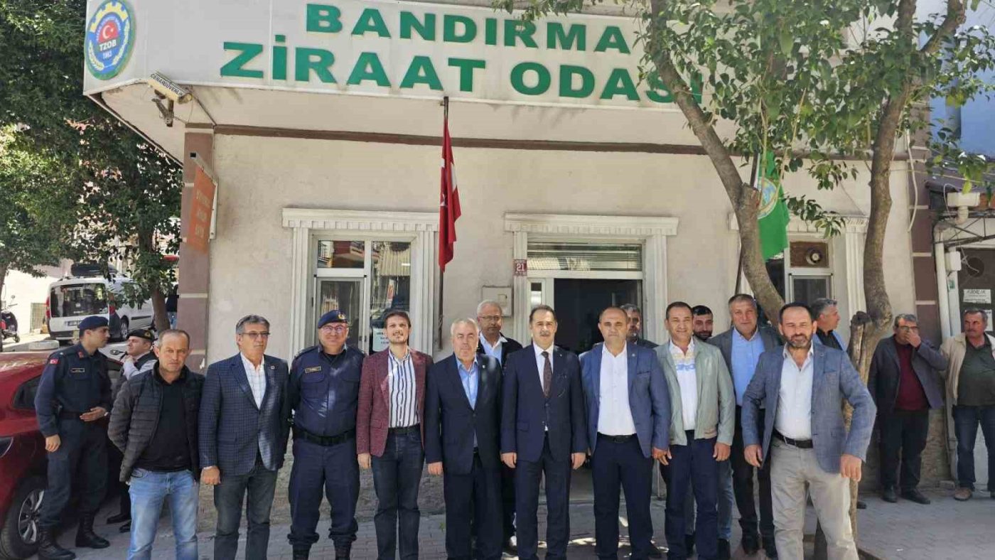 Balıkesir’in Bandırma ilçesinde 14 Mayıs Dünya Çiftçiler Günü, Ziraat Odası
