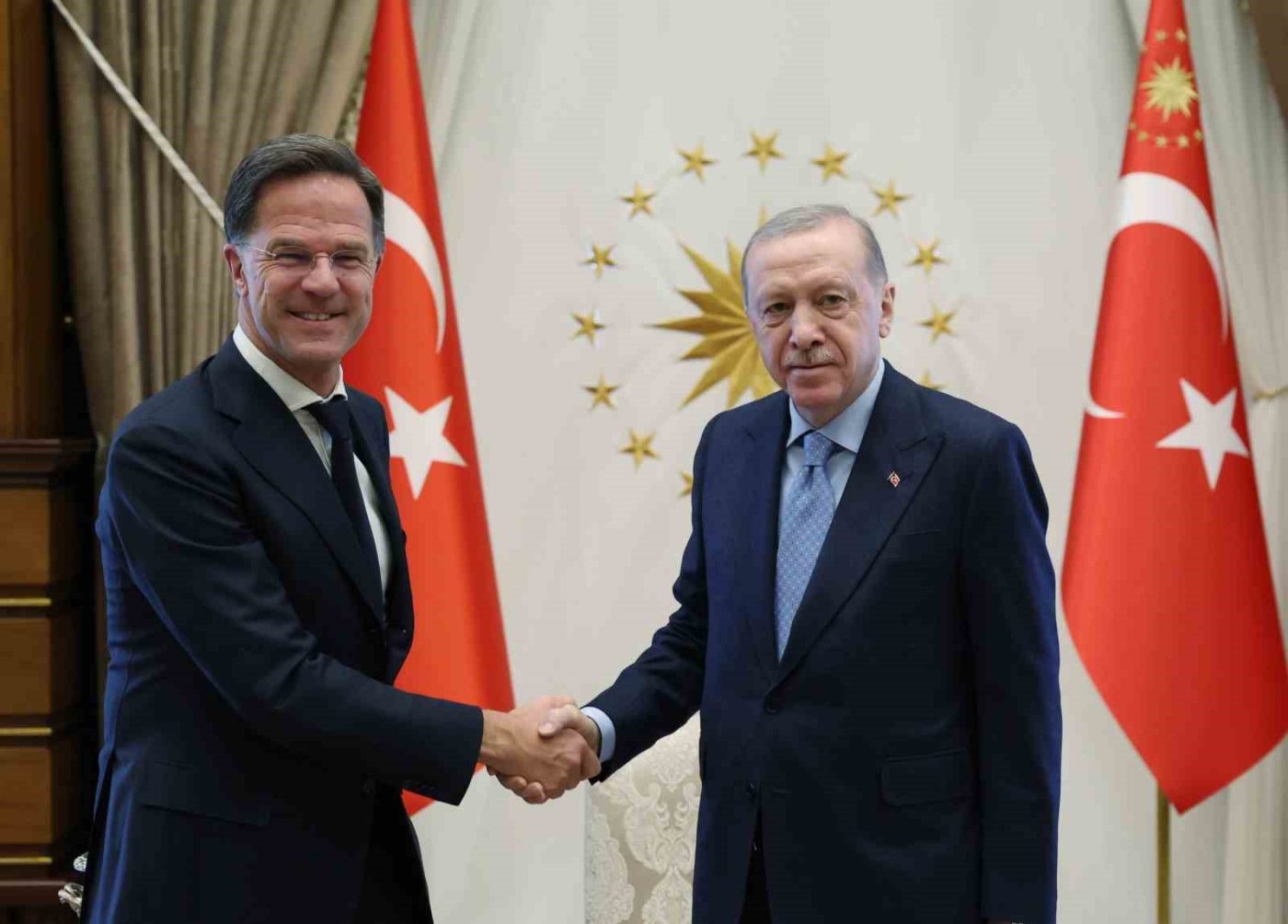 Cumhurbaşkanı Recep Tayyip Erdoğan, NATO Genel Sekreteri Mark Rutte’yi Cumhurbaşkanlığı