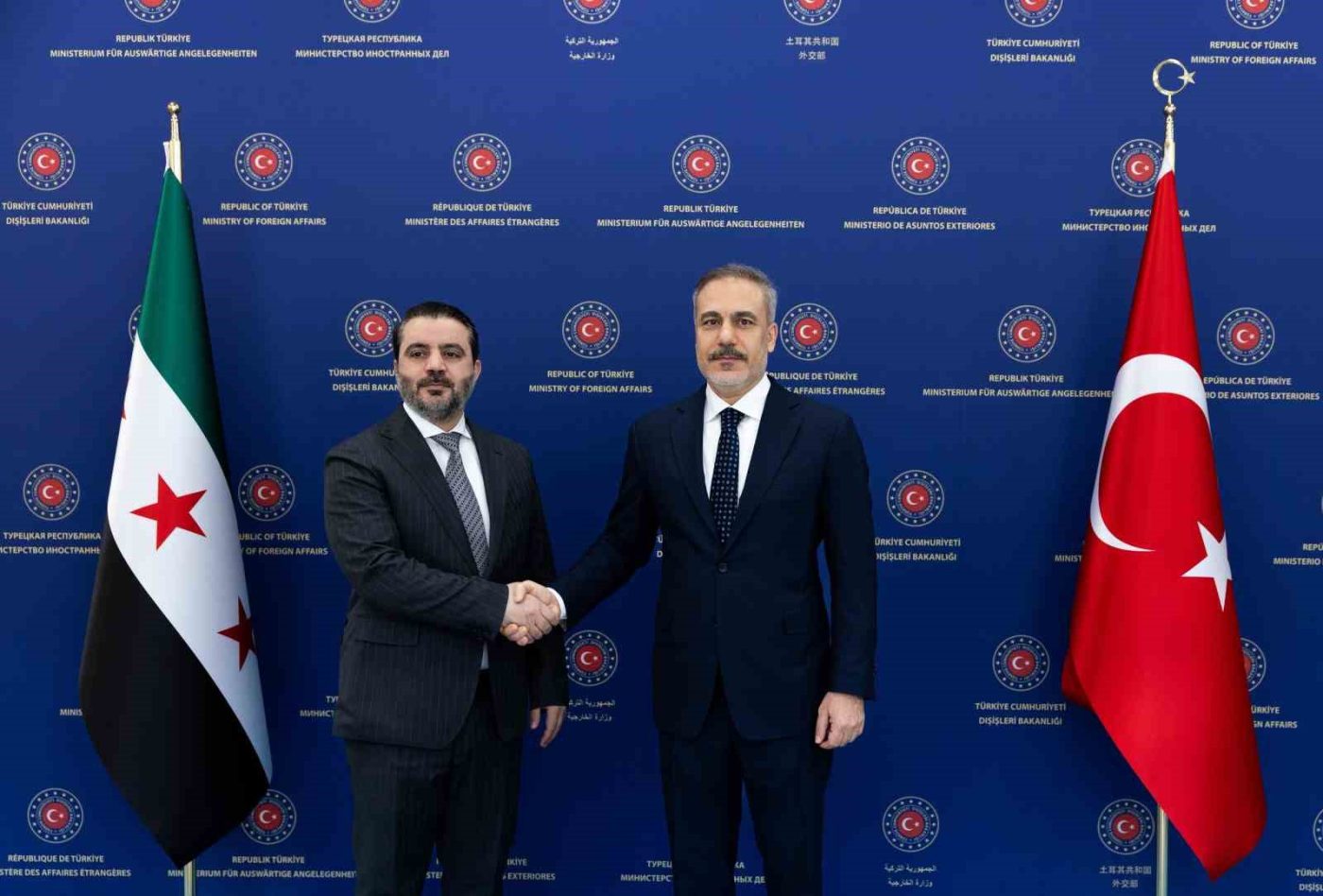 Dışişleri Bakanı Hakan Fidan, Suriye Dışişleri Bakanı Esad Hasan Şeybani