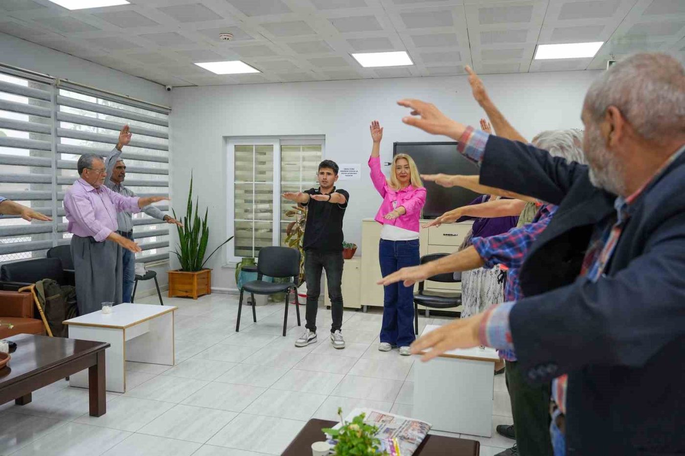 Mersin’in Tarsus Belediyesi tarafından ’Sağlık İçin Hareket Et Günü’ dolayısıyla