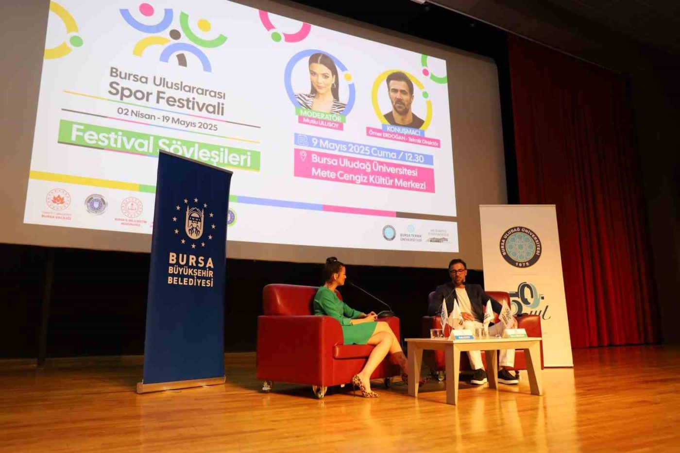 Bursa Büyükşehir Belediyesi tarafından düzenlenen Bursa Uluslararası Spor Festivali kapsamında