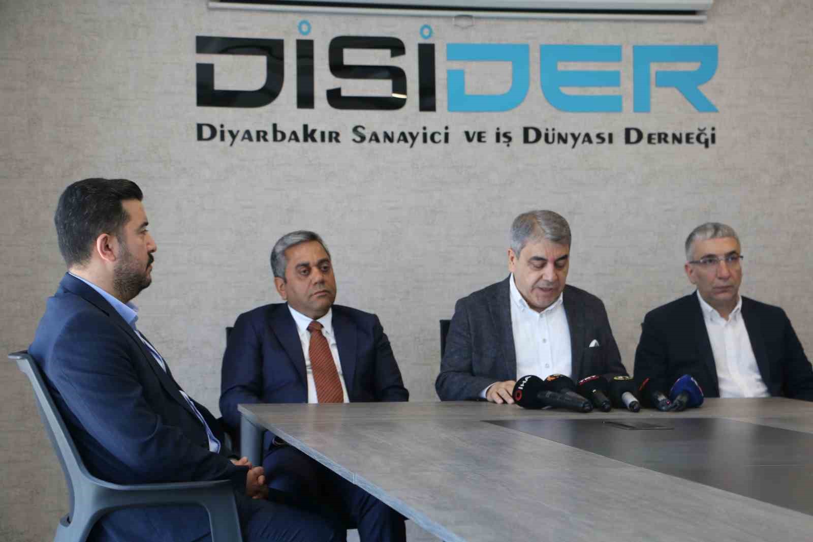 Diyarbakır Sanayici ve İş Dünyası Derneği (DİSİDER), terörsüz Türkiye çağrısının