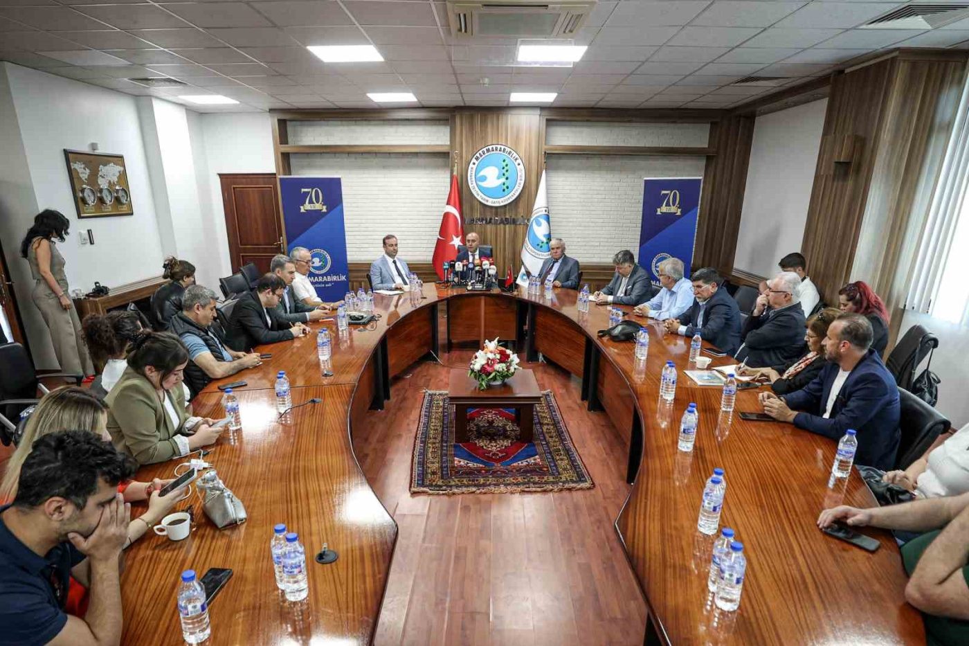 Marmarabirlik Yönetim Kurulu Başkanı Ali Yıldız, Yönetim Kurulu’nda yaşanan değişimin