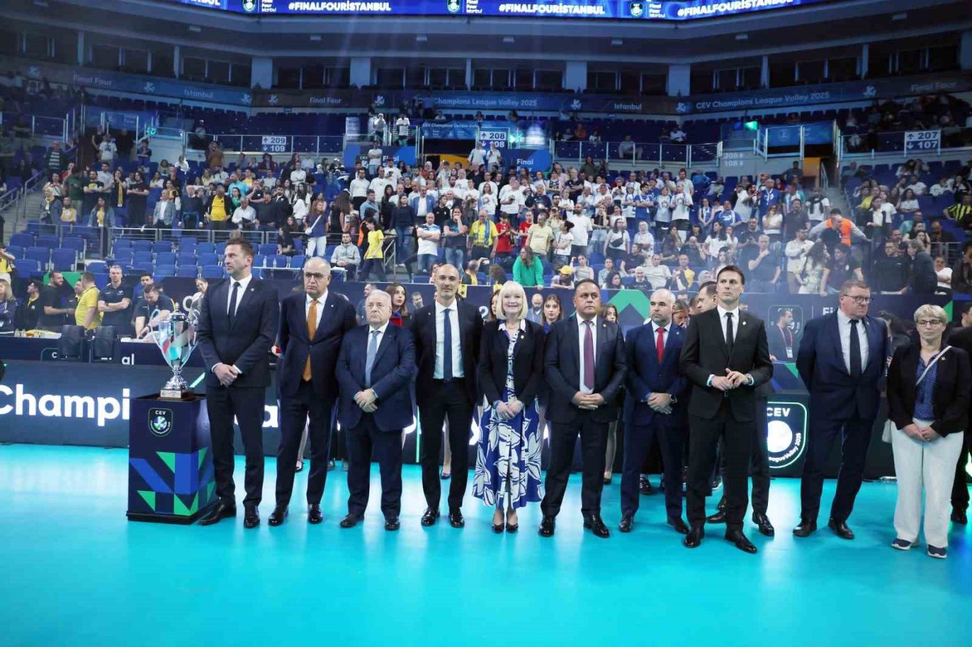 İstanbul’un ev sahipliğinde düzenlenen 2025 CEV Kadınlar Şampiyonlar Ligi Dörtlü