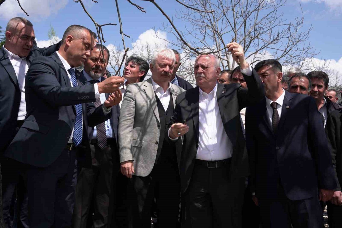 Türkiye Ziraat Odaları Birliği (TZOB) Genel Başkanı Şemsi Bayraktar, Kahramanmaraş’ta