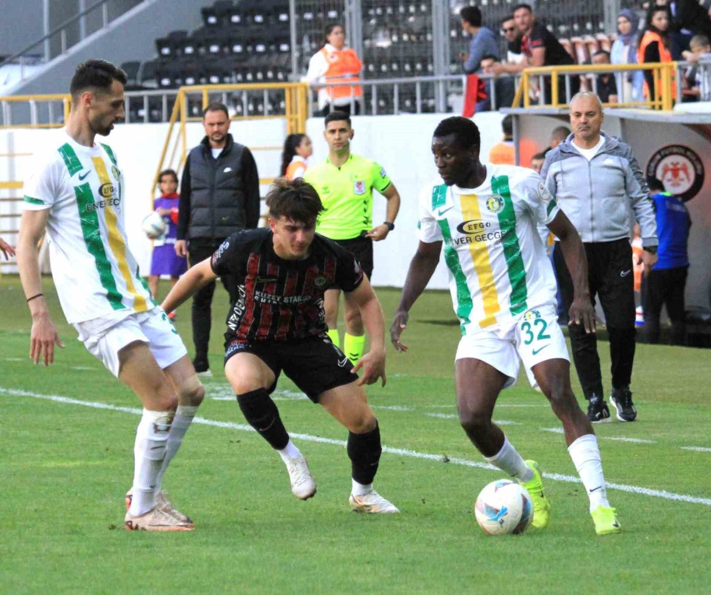 Trendyol 1. Lig 37. haftasında Çorum FK evinde Şanlıurfaspor’u 2-1