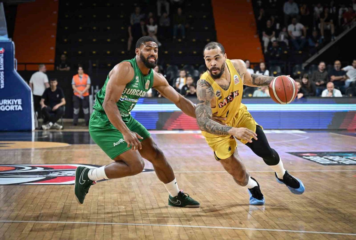 Türkiye Sigorta Basketbol Süper Ligi’nin 28. haftasında Mersin Spor Kulübü