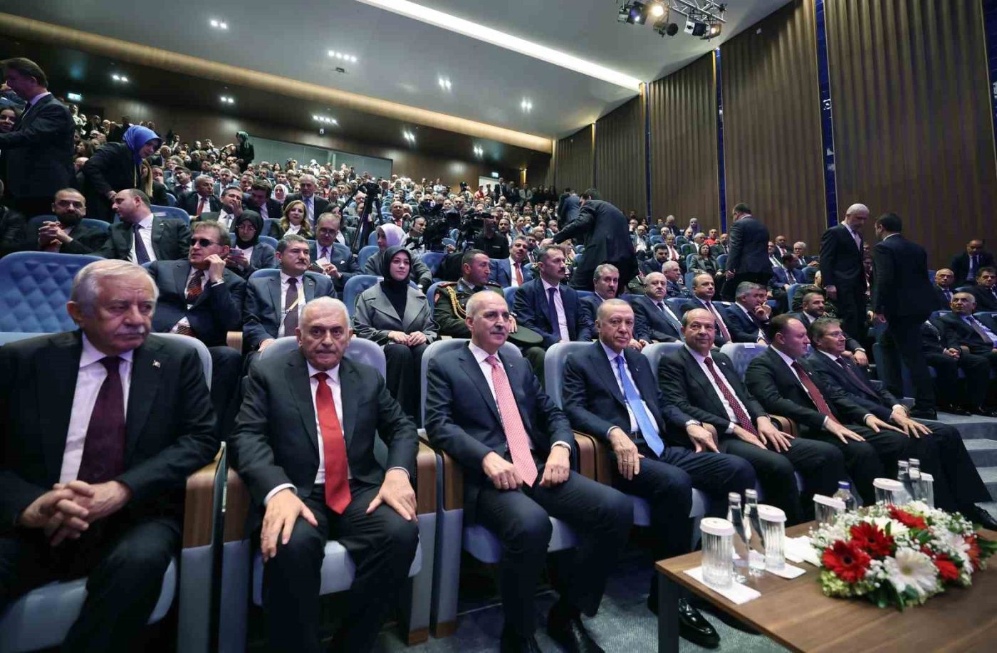 Cumhurbaşkanı Recep Tayyip Erdoğan, KKTC Cumhuriyet Yerleşkesi’nin açılış töreninde yaptığı