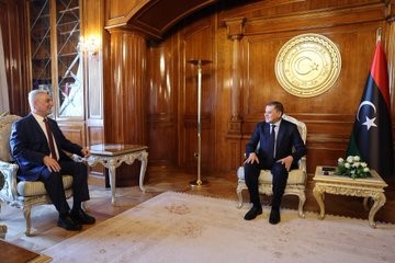 Ticaret Bakanı Ömer Bolat Libya ziyareti kapsamında, Libya Devleti Milli