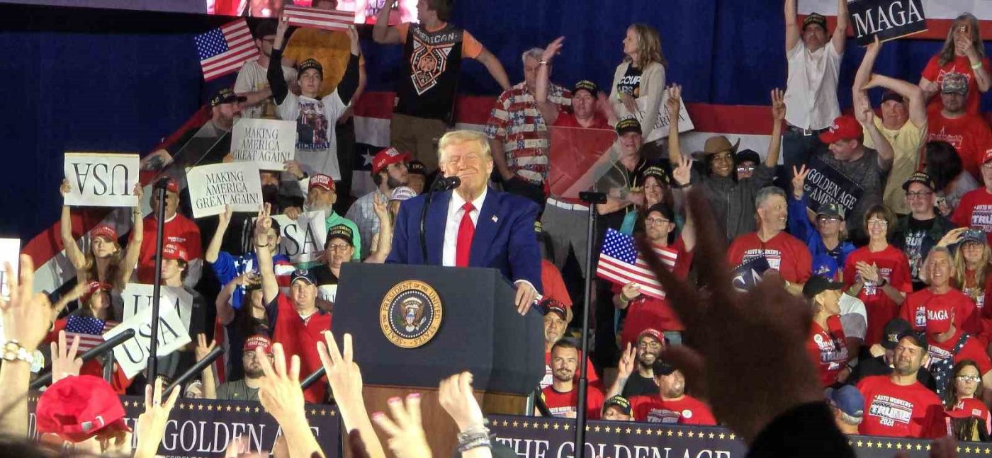 ABD Başkanı Donald Trump, başkanlık görevindeki 100. gününü Michigan eyaletinin
