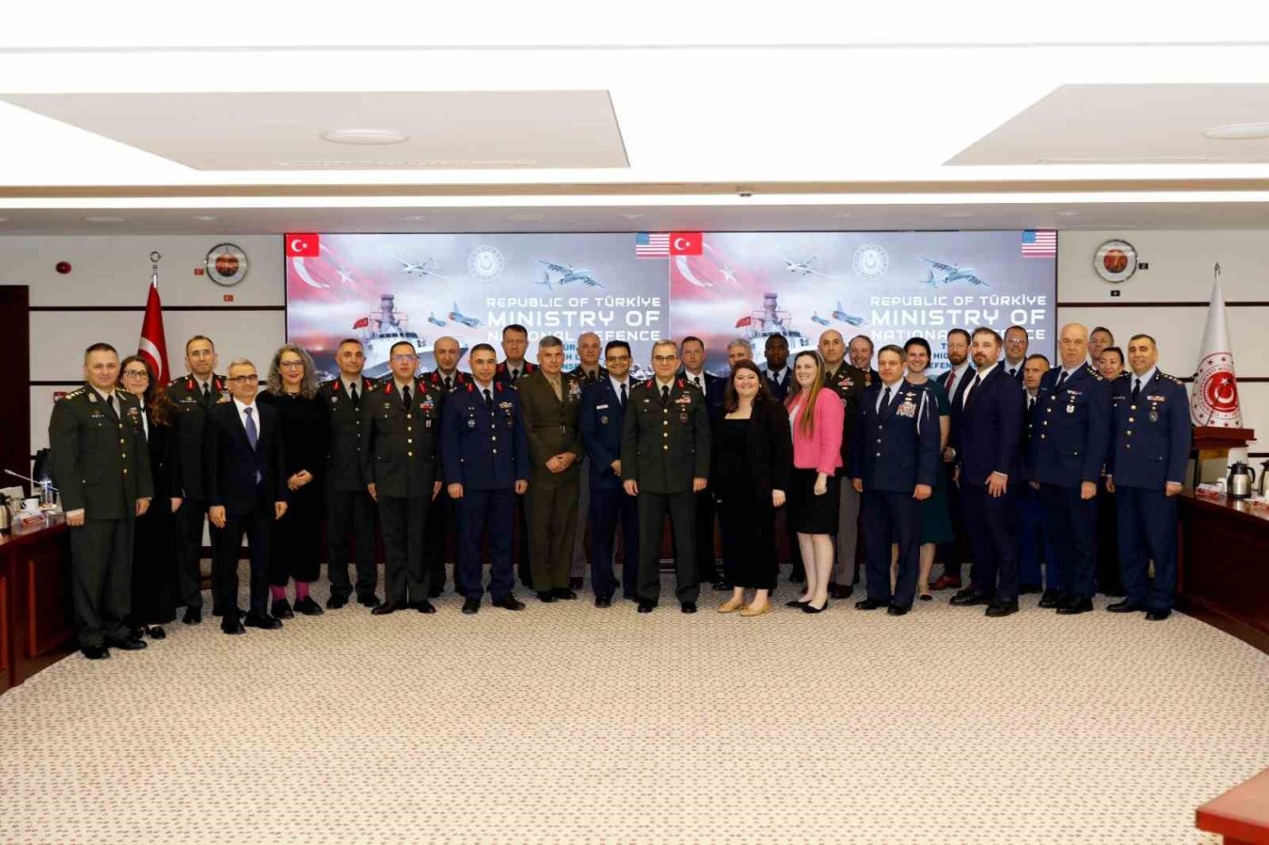 Milli Savunma Bakanlığı, Türkiye Cumhuriyeti, Amerika Birleşik Devletleri Yüksek Düzeyli