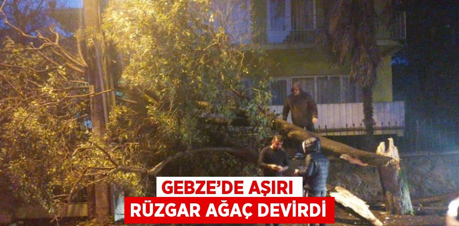 Kocaeli’nin Gebze ilçesinde akşam