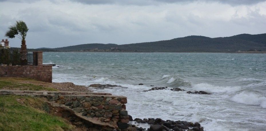 Balıkesir’in Ayvalık ilçesinde, soğuk