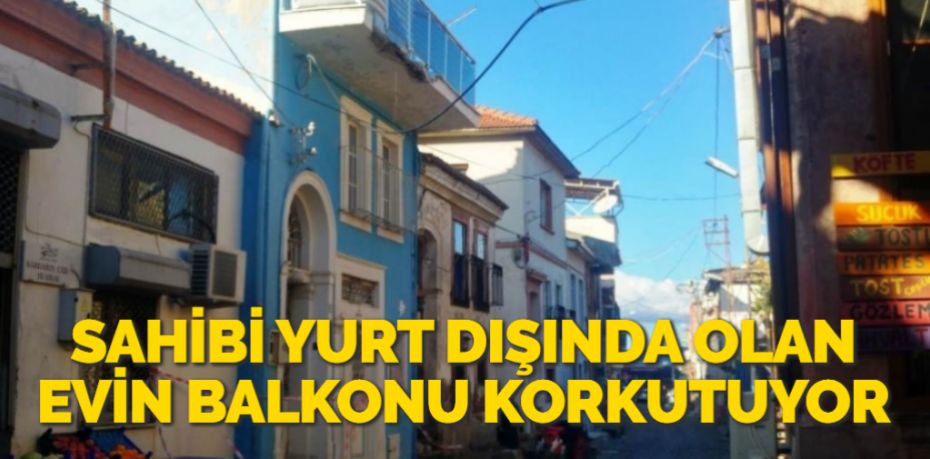 Balıkesir’in Ayvalık ilçesinde, sahibinin