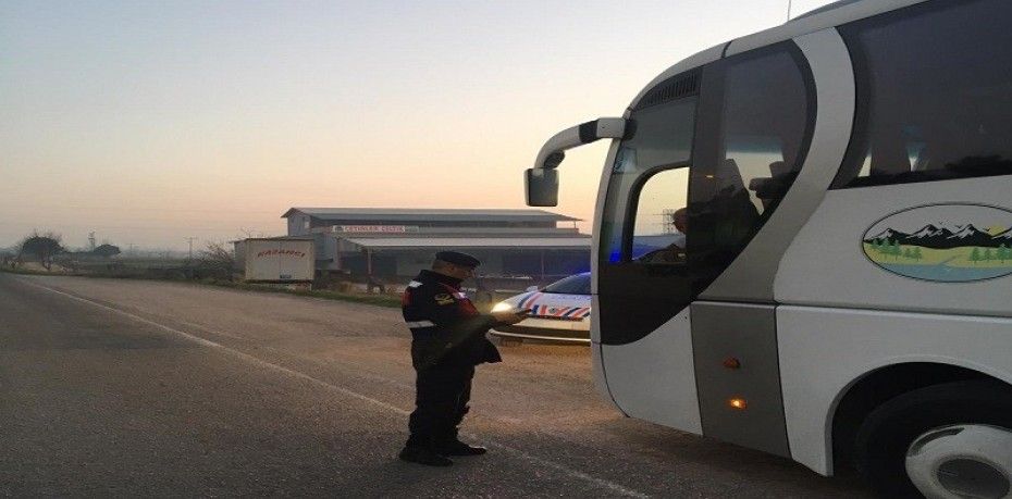 Balıkesir’de jandarma trafik ekipleri