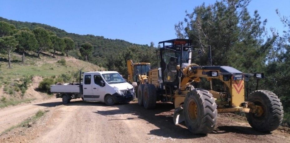 BURHANİYE’DE YAYLA YOLLARINA ONARIM