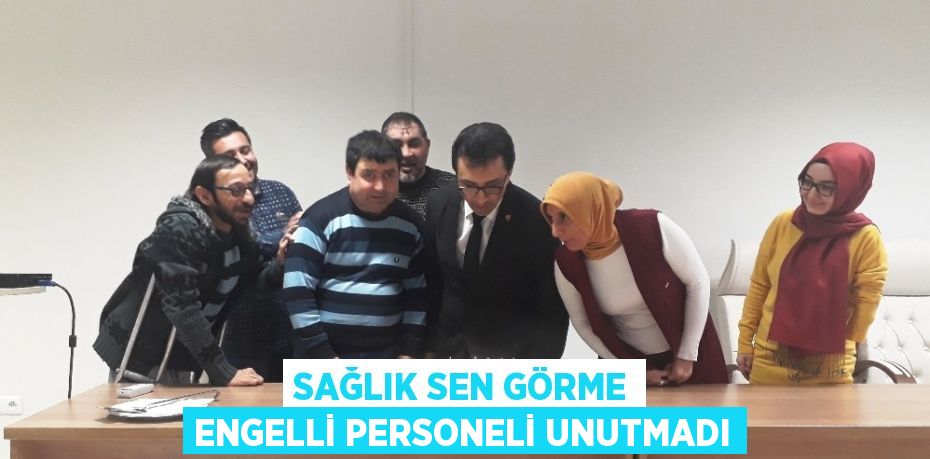 Sağlık-Sen Manisa Şubesi Engelli