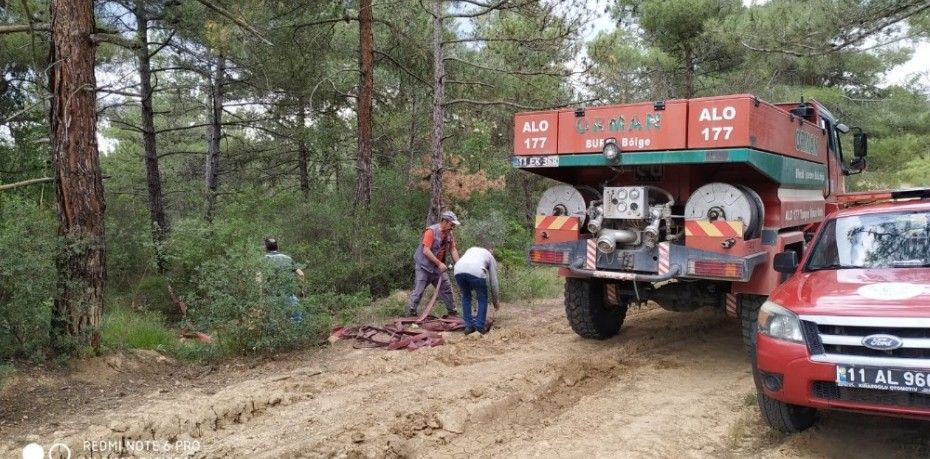 Bilecik’in Osmaneli ilçesinde çıkan