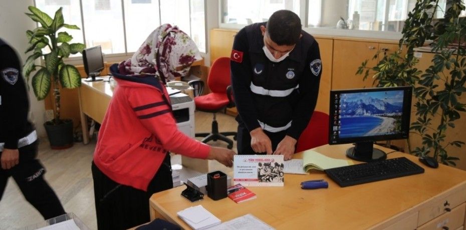 Balıkesir’in Burhaniye ilçesinde, dilencilik