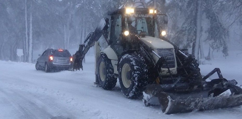 Kazdağları’nda sabah saatlerinde başlayan