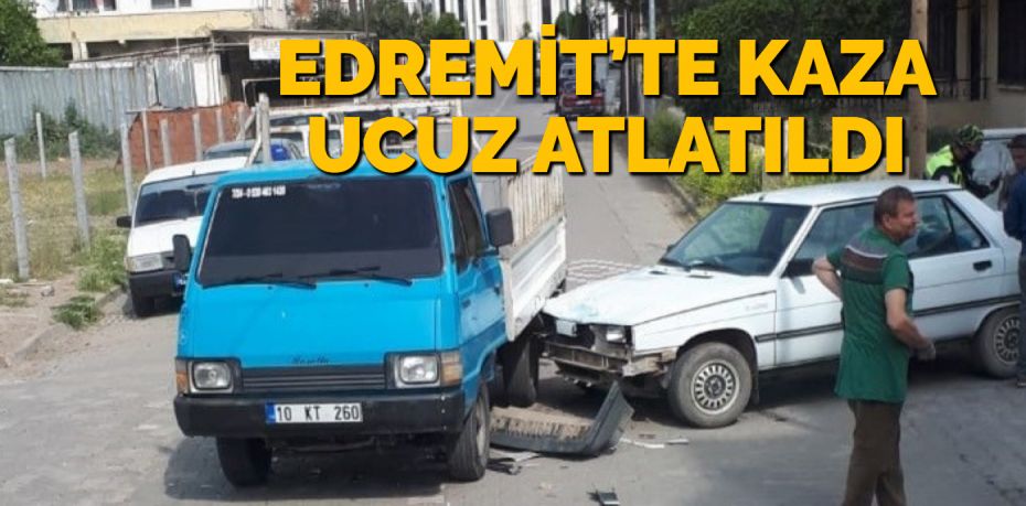 Balıkesir’in Edremit ilçesinde otomobil