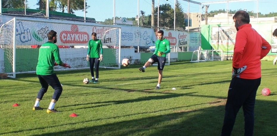 GİRESUNSPOR GÜNÜ TEK İDMANLA TAMAMLADI