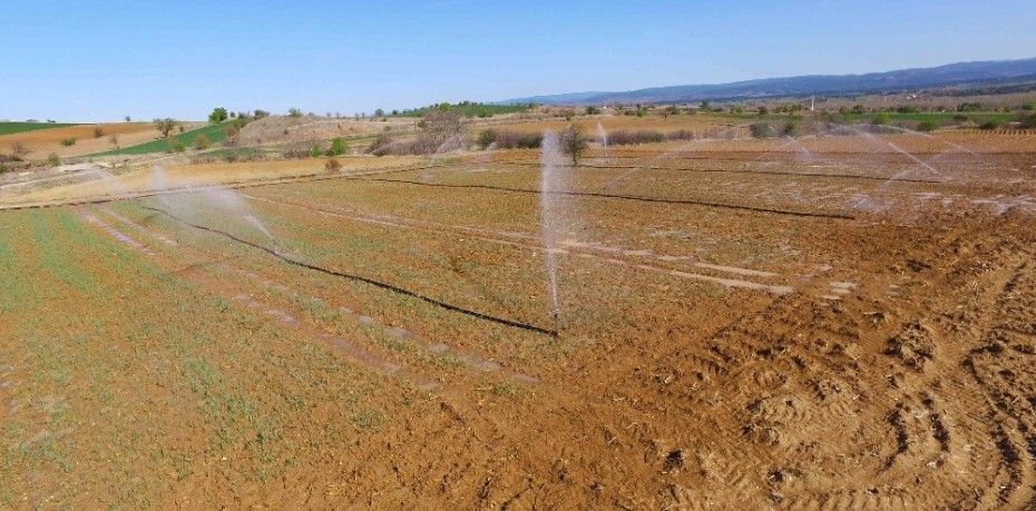 Kastamonu’da sulu tarım yapılarak