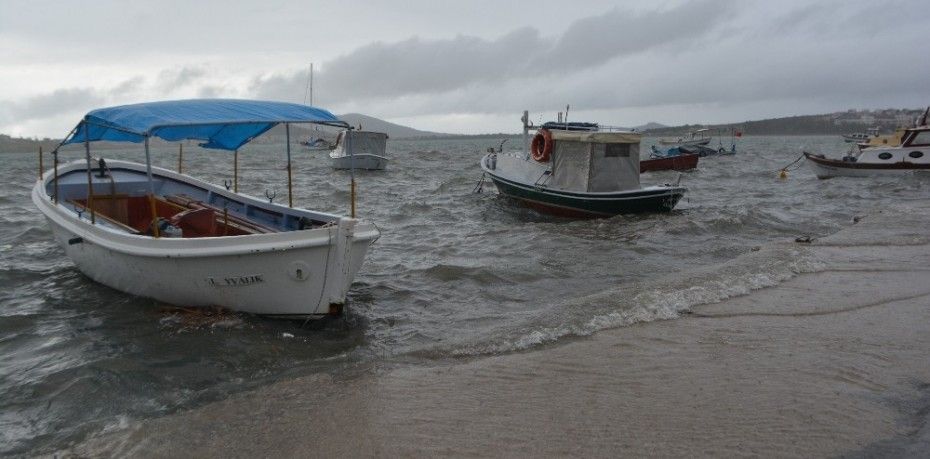 Balıkesir’in Ayvalık ilçesinde; dün