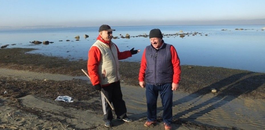 Balıkesir’in Burhaniye ilçesinde deniz