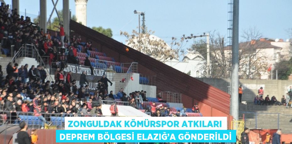 Zonguldak Kömürspor taraftarının Kırklarelispor