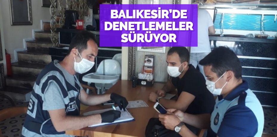 Balıkesir’de polis ekipleri Berber,