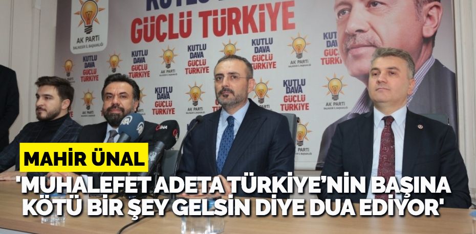 AK Parti Tanıtım ve Medyadan Sorumlu Genel Başkan Yardımcısı Mahir