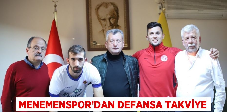 Menemenspor, Arnavut defans oyuncusu David Domgjoni ile 2.