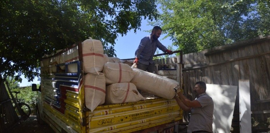 Malatya’da besicilerin hayvanları için