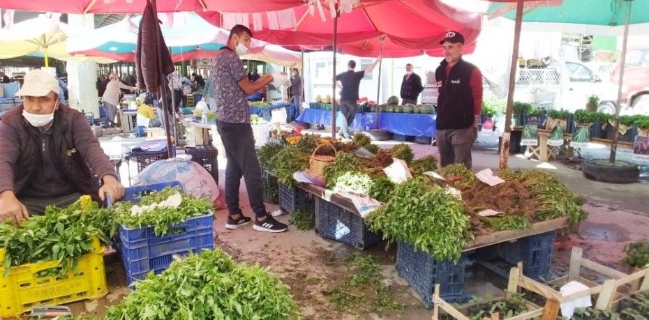 Burhaniye ilçesinde, koronavirüs tedbirleri