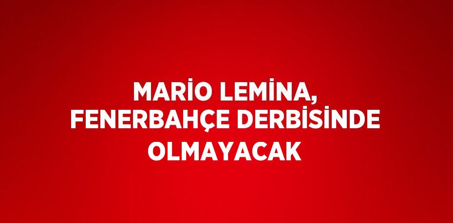 Galatasaraylı futbolcu Mario Lemina