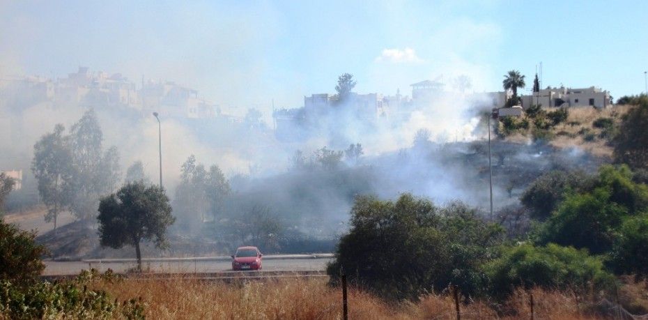 BODRUM’DA OTLUK ALANDA ÇIKAN YANGIN KORKUTTU