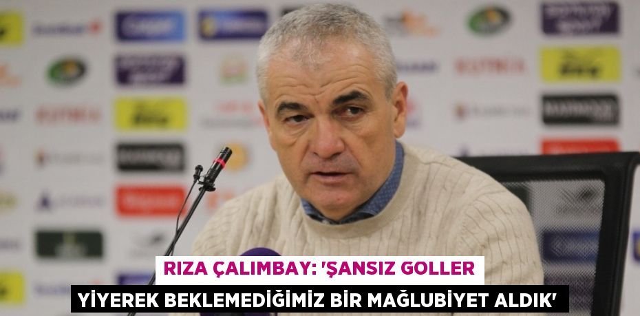 Sivasspor Teknik Direktör Rıza