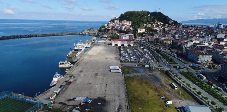 Giresun limanı faaliyetlerine aralıksız