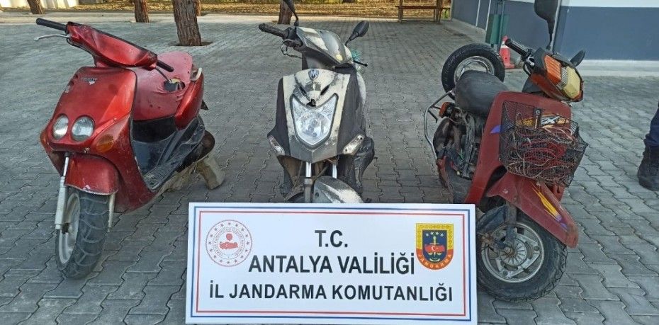 Antalya’da jandarma tarafından gerçekleştirilen