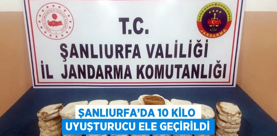 Şanlıurfa’nın Akçakale ilçesinde jandarma