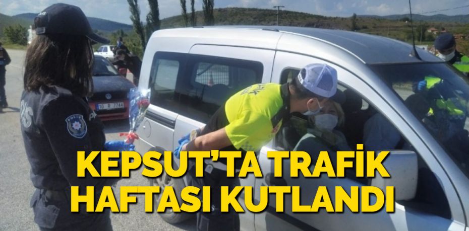 Balıkesir’in Kepsut ilçesinde Trafik