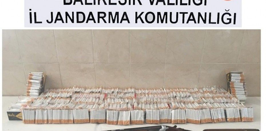 Balıkesir’in Savaştepe ilçesinde kaçak