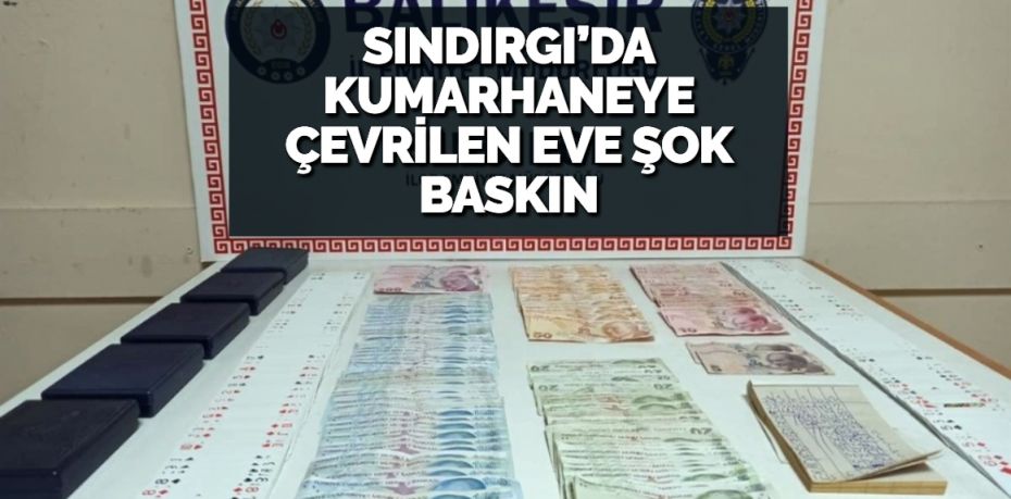 Balıkesir’in Sındırgı ilçesinde polis,