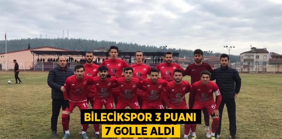 Bilecikspor sahasında 7-1 kazanırken,