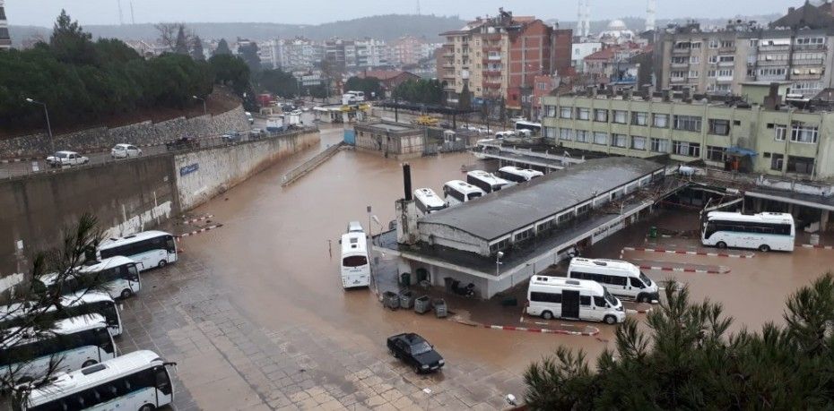 Erdek Otogar içerisinde hizmet