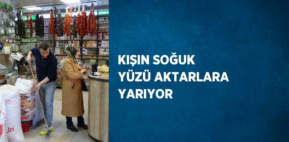 KIŞIN SOĞUK YÜZÜ AKTARLARA YARIYOR